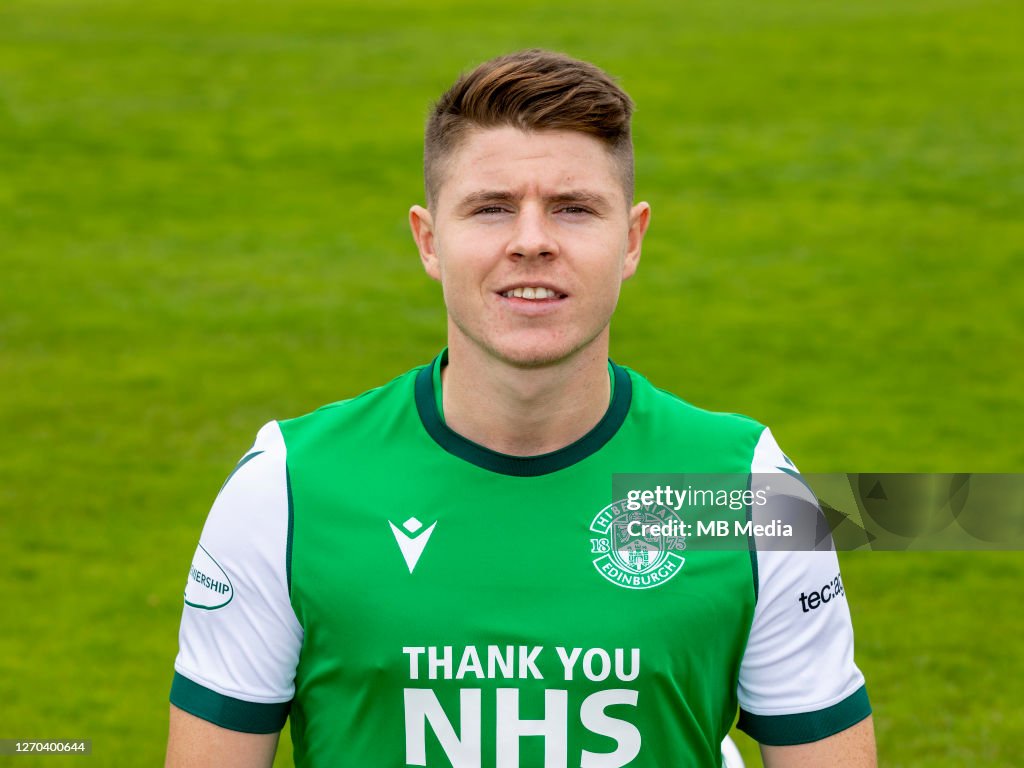 Hibernian Squad Head shots 2020/21