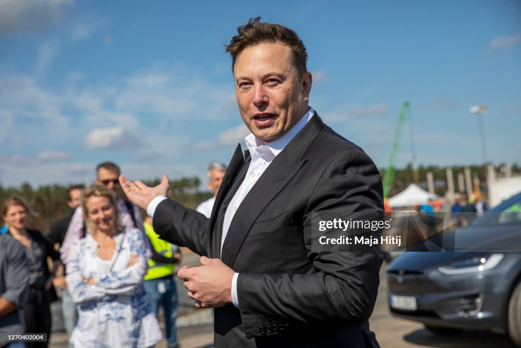 Elon Musk Visits Germany