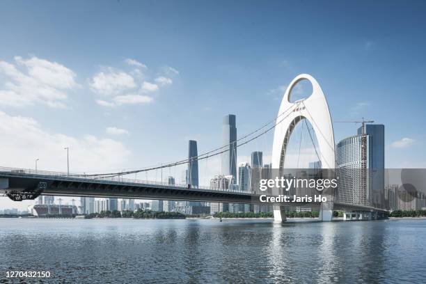 view of guangzhou cbd, south china. - guangzhou stock pictures, royalty-free photos & images