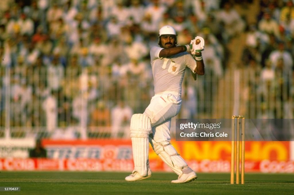 Javed Miandad of Pakistan