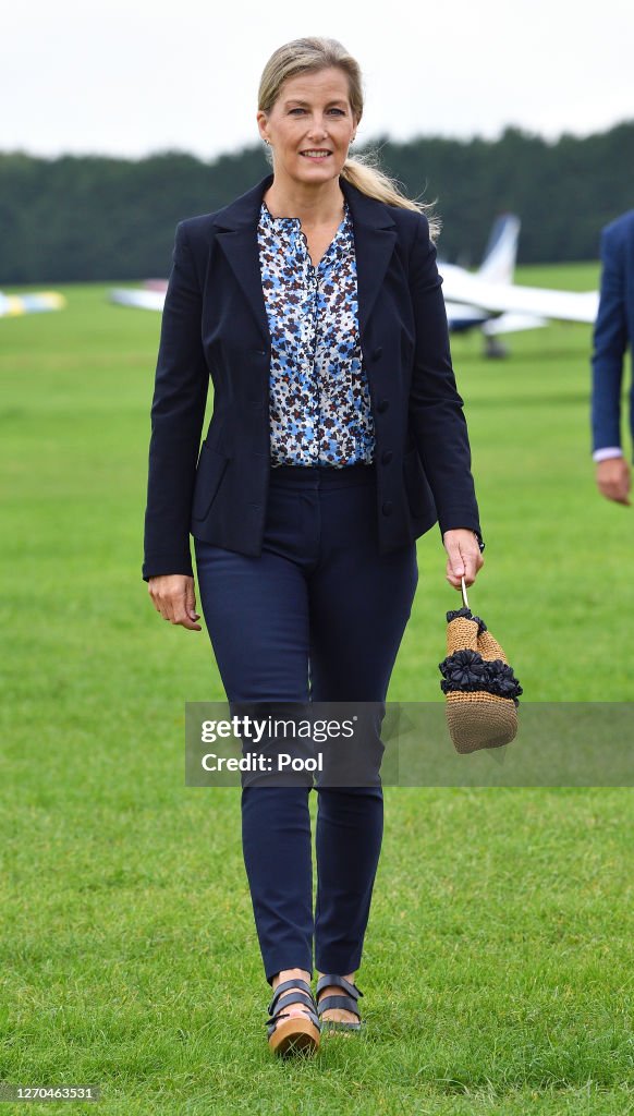 The Countess Of Wessex Visits Thames Valley Air Ambulance