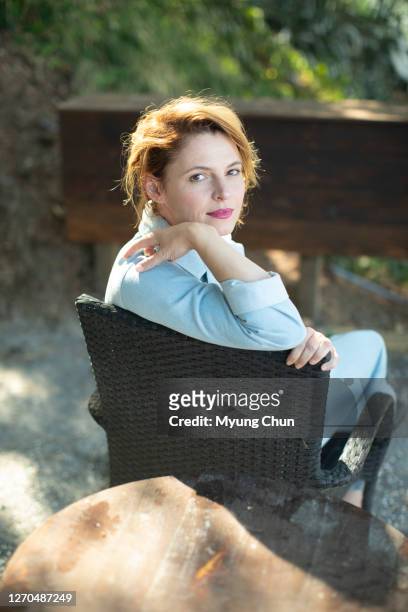 Filmmaker and actress Amy Seimetz is photographed for Los Angeles Times on August 18, 2020 in Los Angeles, California. PUBLISHED IMAGE. CREDIT MUST...
