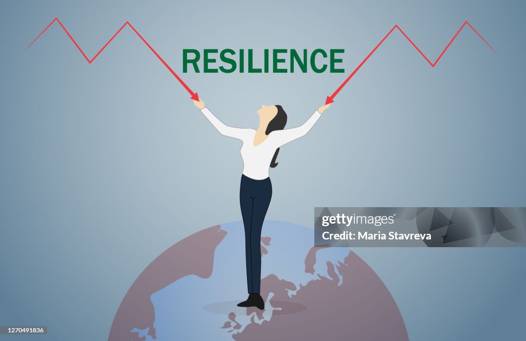 Resillience Visual Resilience Concept High-Res Vector Graphic - Getty Images