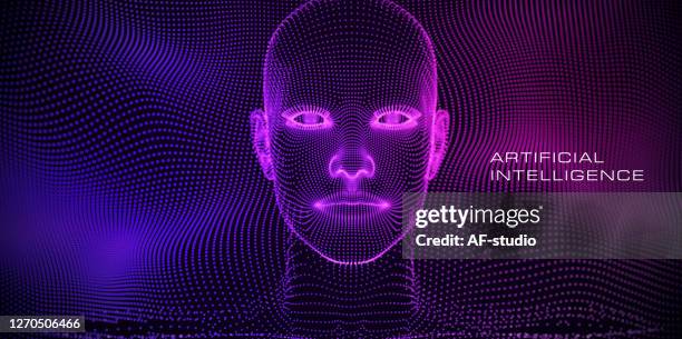 abstract particle background with copy space - oscilloscope stock illustrations