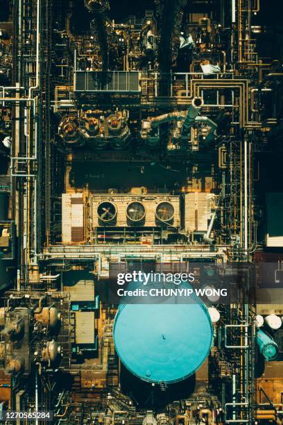 manufacturing plant in hong kong. - fuel storage tank stock pictures, royalty-free photos & images