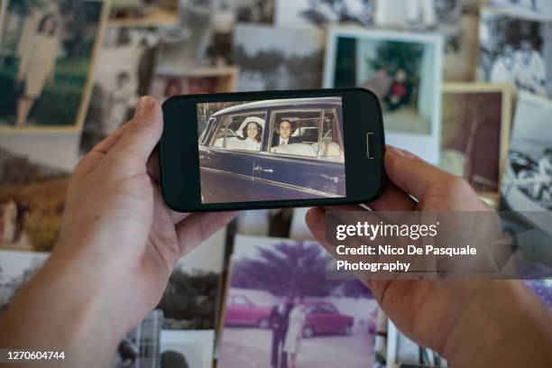 modern memories - marriage italian style stock pictures, royalty-free photos & images