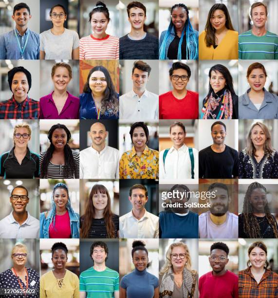 diversità all'interno dell'istruzione - multiracial group foto e immagini stock