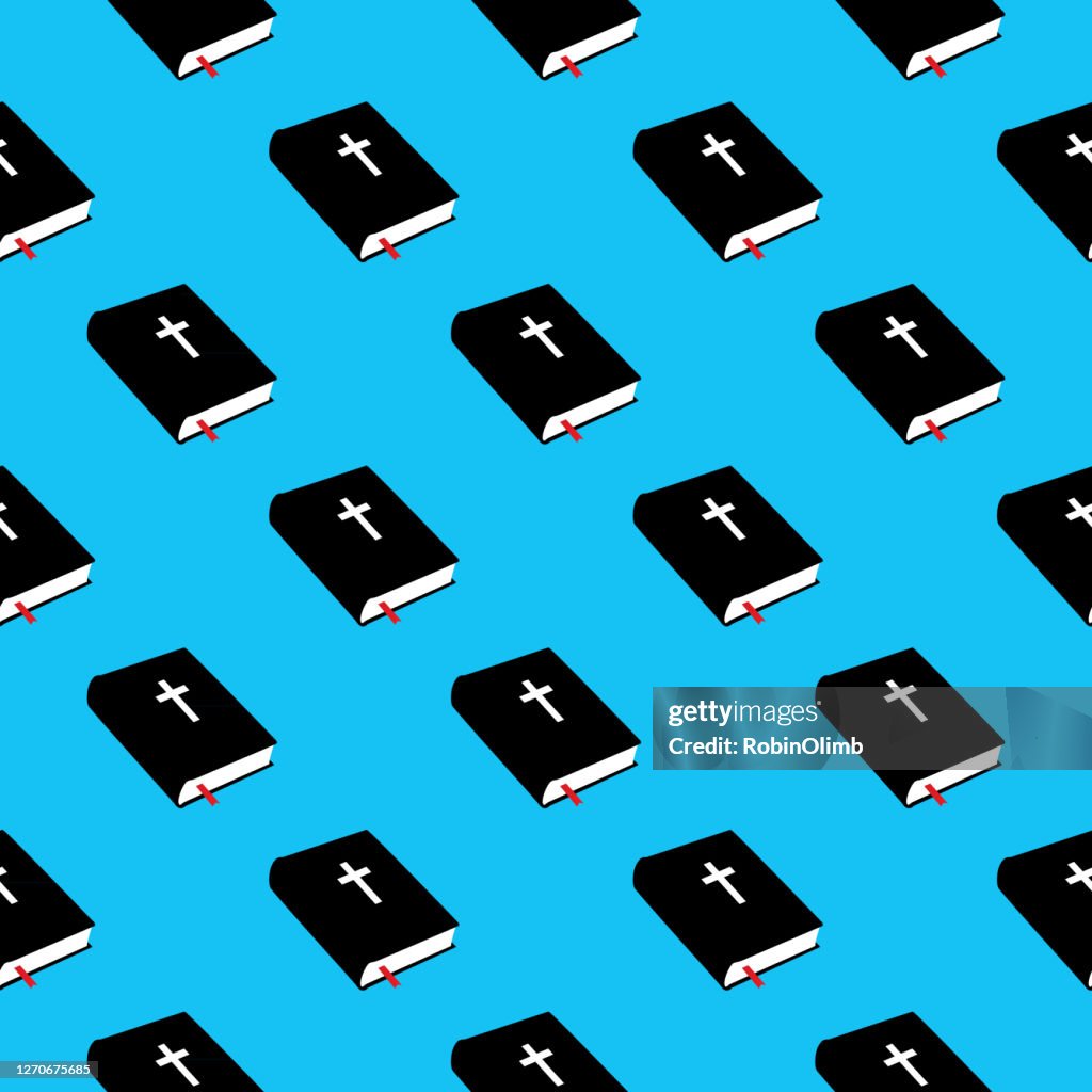 Bibles Seamless Pattern