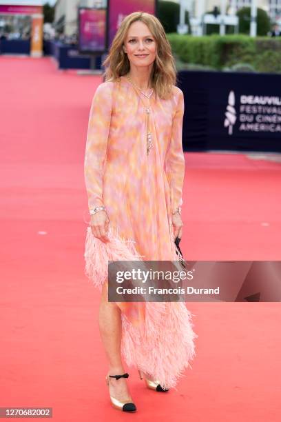 Vanessa Paradis attends the opening ceremony at 46th Deauville American Film Festival on September 04, 2020 in Deauville, France.