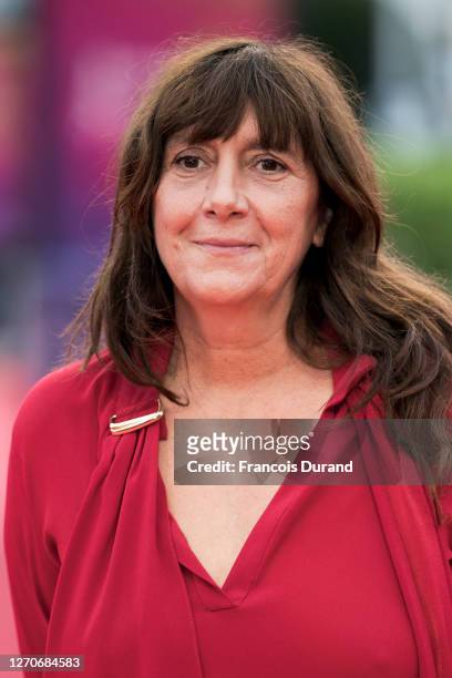 Sylvie Pialat attends the opening ceremony at 46th Deauville American Film Festival on September 04, 2020 in Deauville, France.