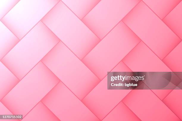 abstract pink background - geometric texture - basket texture stock illustrations