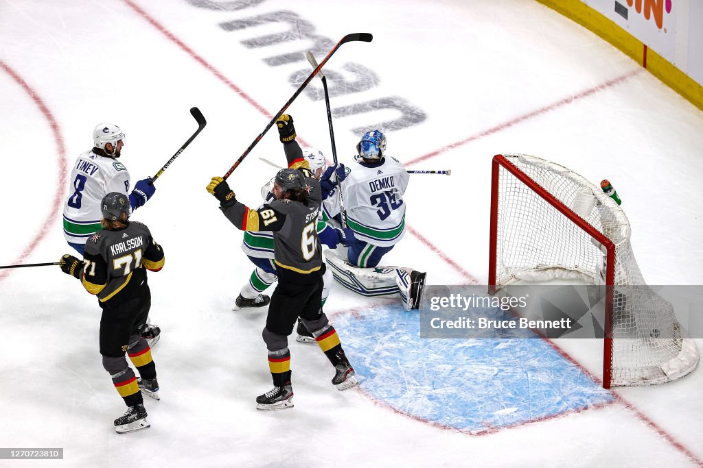 Vancouver Canucks v Vegas Golden Knights - Game Seven