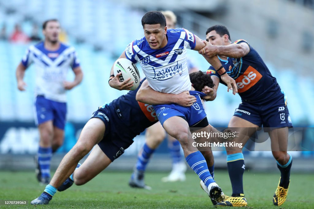 NRL Rd 17 - Bulldogs v Titans