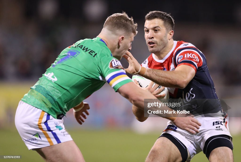 NRL Rd 17 - Raiders v Roosters