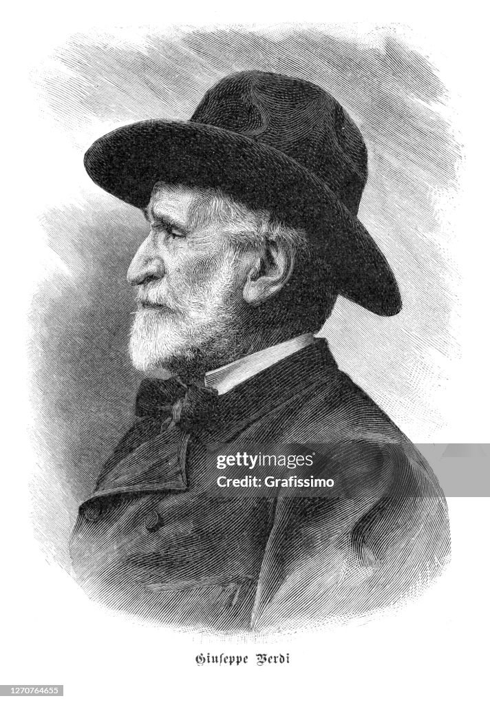 Giuseppe Fortunino Francesco Verdi Italian composer 1893
