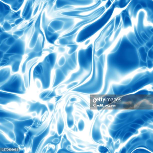 abstract water blue sea wave background. fractal wavy seamless pattern. ocean waves - sinus stockfoto's en -beelden