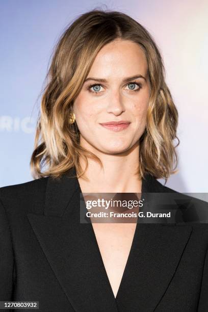 Christine Gautier attends the "Teddy" photocall at 46th Deauville American Film Festival on September 05, 2020 in Deauville, France.