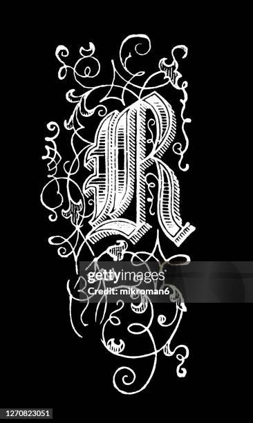 Alphabet R Decorative Letter R Design Photos and Premium High Res Pictures - Getty Images