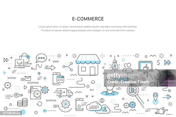 doodle work concept - create content stock illustrations
