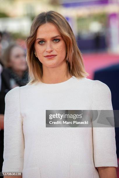 Actress Christine Gautier attends the "Teddy" premiere at 46th Deauville American Film Festival on September 05, 2020 in Deauville, France.