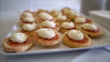 Buffet Catering Scones With Jam And Cream - 4K stock video - Getty Images