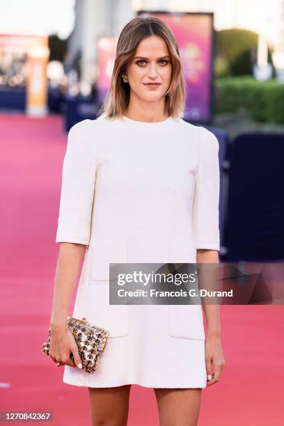 Christine Gautier attends the "Teddy" premiere at 46th Deauville American Film Festival - Day Four on September 05, 2020 in Deauville, France.
