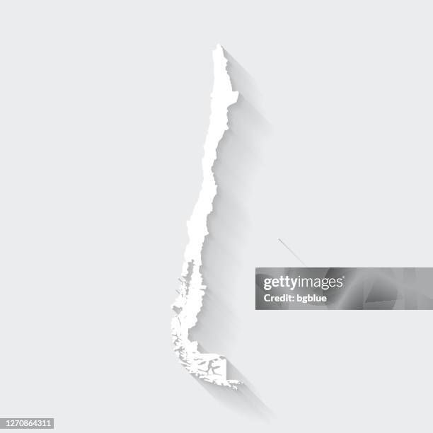 Chili Line Map 590 Chile Outline Stock Photos, High-Res Pictures, and Images - Getty ...