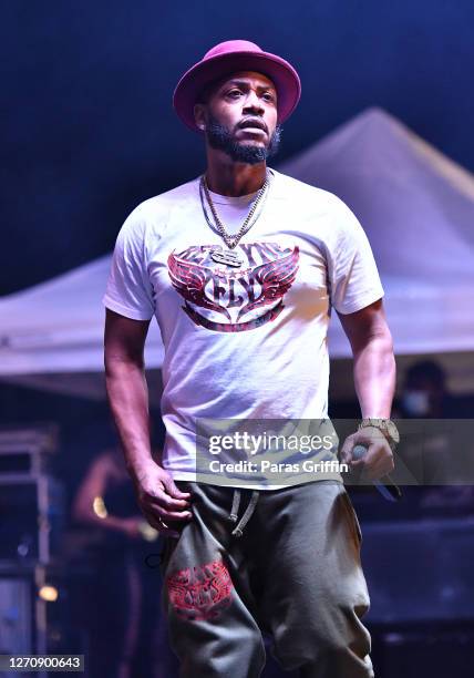 Mystikal performs onstage during Drive-In Concerts Jokes & Jams II at Georgia International Convention Center on September 05, 2020 in College Park,...