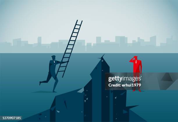 illustrations, cliparts, dessins animés et icônes de accessibilité - crevasse