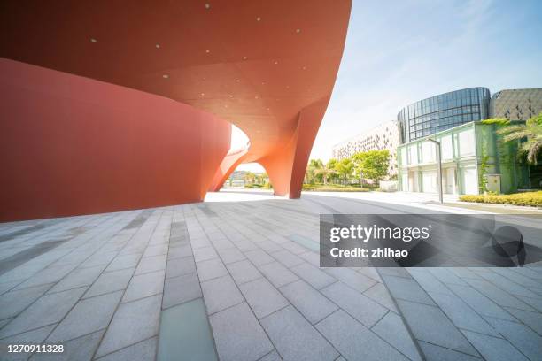 Deep Red Building Modern Red Building Photos and Premium High Res Pictures - Getty Images