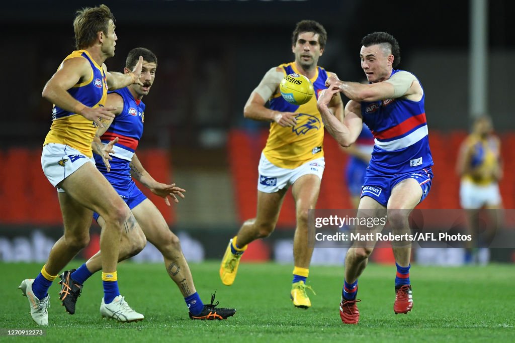 AFL Rd 16 - Western Bulldogs v West Coast