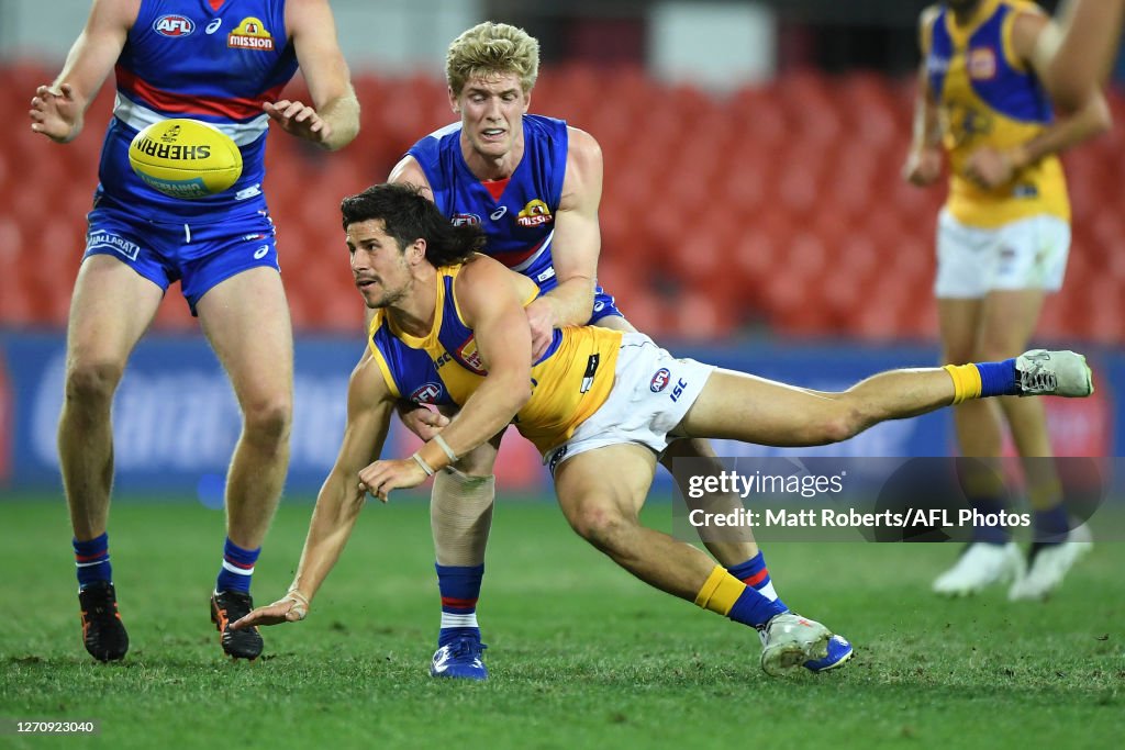 AFL Rd 16 - Western Bulldogs v West Coast