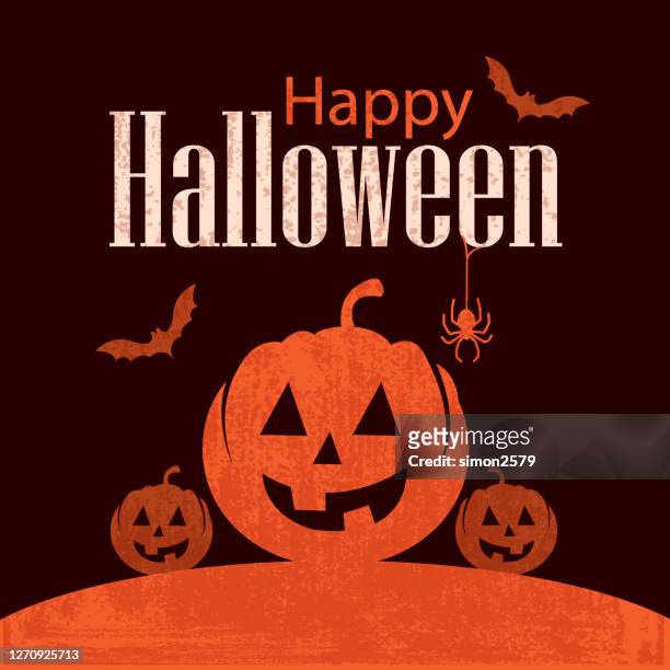 illustrazioni stock, clip art, cartoni animati e icone di tendenza di buon sfondo di halloween - halloween