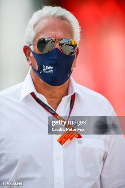 Lawrence Stroll of Racing Point and Canada during the F1 Grand Prix of Italy at Autodromo di Monza on September 06, 2020 in Monza, Italy.