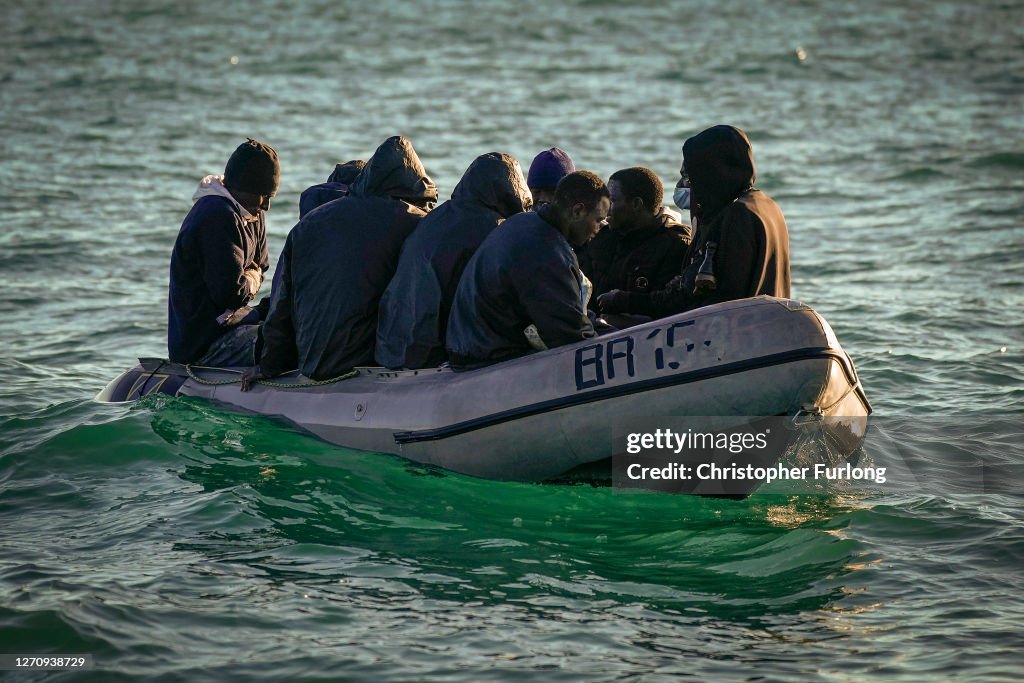 Record Number Of Migrants Cross English Channel By Sea