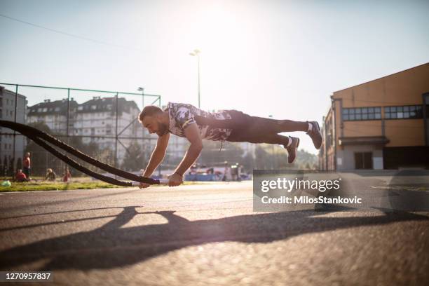Outside Battle Rope 542 Battle Ropes Outside Stock Photos, High-Res Pictures, and Images ...