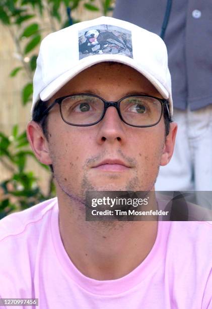 Jason Mraz attends the press conference during day three of the Austin City Limits Music Festival at Zilker Park on September 24, 2005 in Austin,...