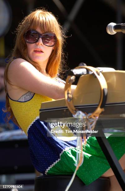 Jenny Lewis of Rilo Kiley performs during day three of the Austin City Limits Music Festival at Zilker Park on September 25, 2005 in Austin, Texas.