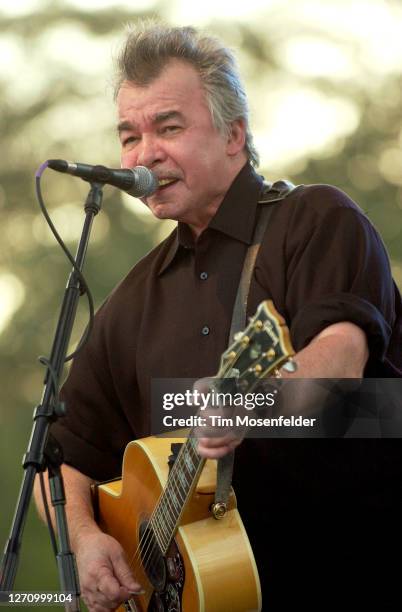 John Prine performs during day one of the Austin City Limits Music Festival at Zilker Park on September 23, 2005 in Austin, Texas.