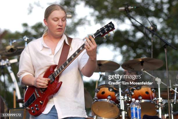 Derek Trucks and Butch Trucks of the Allman Brothers Band perform during day one of the Austin City Limits Music Festival at Zilker Park on September...