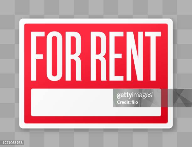 High Rent Sign Drawing Rental Vacancy Photos and Premium High Res Pictures - Getty Images