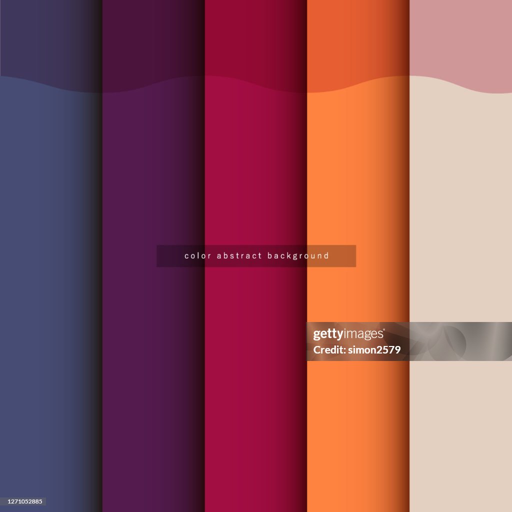 Simple Multicolored Abstract Wallpaper With Colorful Spectrum ...