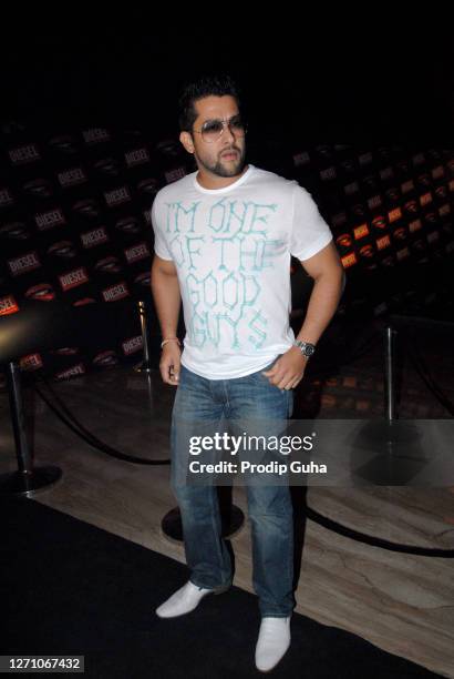 Aftab Shivdasani attends the launch of a Diesel store at Palladium mall on April 29,2010 in Mumbai,India