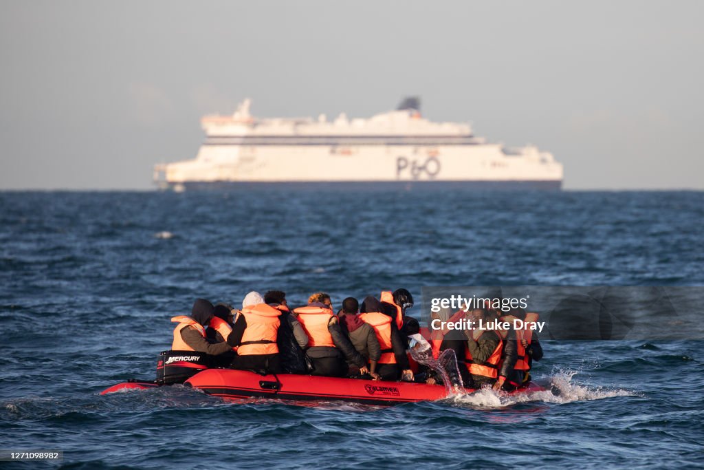Record Numbers Of Migrants Cross English Channel By Sea