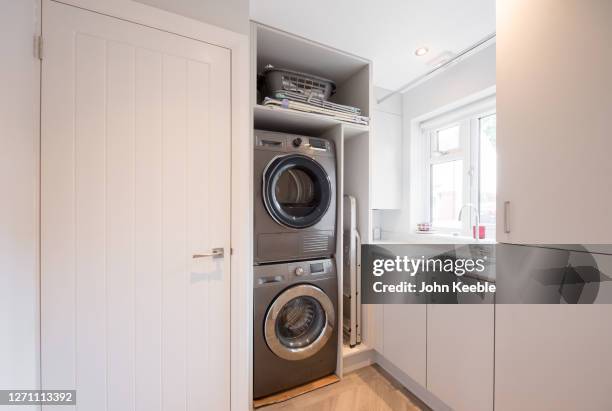 property interiors - utility room stock pictures, royalty-free photos & images