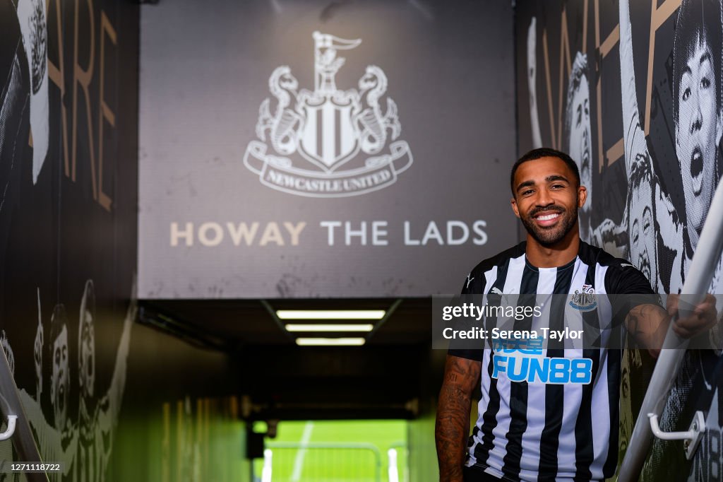 Newcastle United Unveil New Signing Callum Wilson