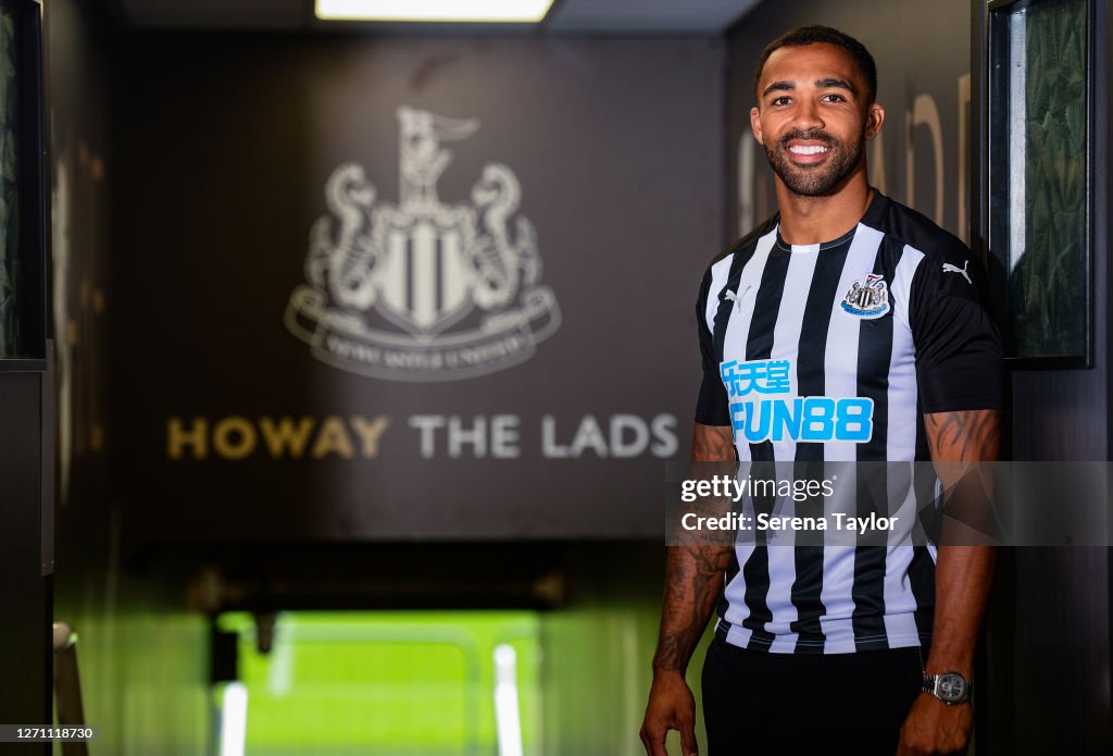 Newcastle United Unveil New Signing Callum Wilson