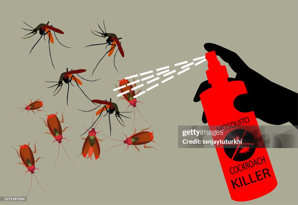 Cockroach and mosquito killer,