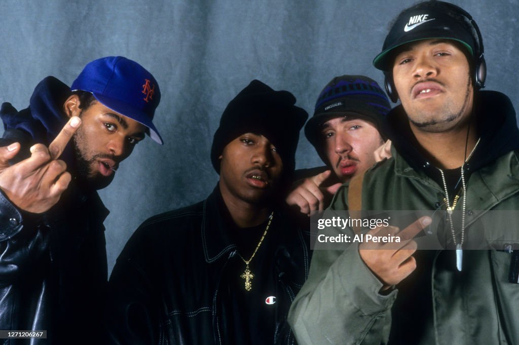 Method Rapper Rapper Method Man of the Wu-Tang Clan appears in a portrait with Nas ...