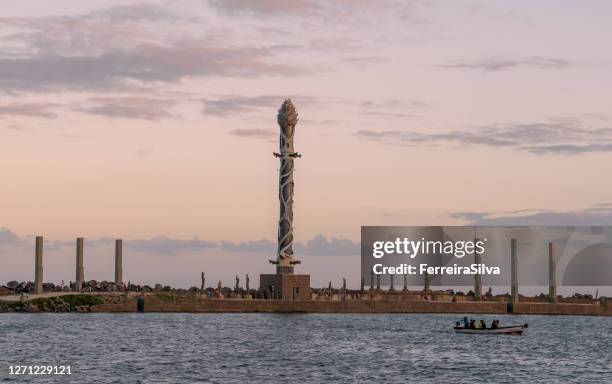 francisco brennand sculpture park in recife city harbor - recife stock pictures, royalty-free photos & images